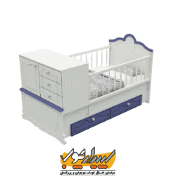 تخت خواب دو منظوره نوزاد رادین
