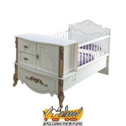تخت خواب دو منظوره نوزاد یلدا