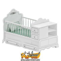 تخت خواب دو منظوره نوزاد النور